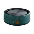 thumbnail image 2 of FHBVT Mini Electric Stove Portable, Three-Stage Adjustable Heat Knob Explosion-Proof Panel Even Heating for Boiling Simmering Frying, Compact Kitchen Countertop Hot Plate Cooking Home Dorm, 2 of 7