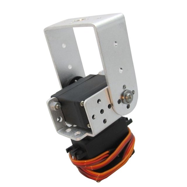 S SERENABLE Kit de Montage pour Servo Moteur à 2 Axes Tête d'Inclinaison pour Caméra