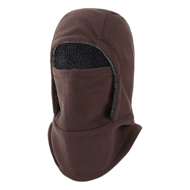 Hat Winter Balaclava Face Mask Windproof Warm Hat for Outdoor Sports and Activities,Coffee Brown 1Pcs JASKFLY