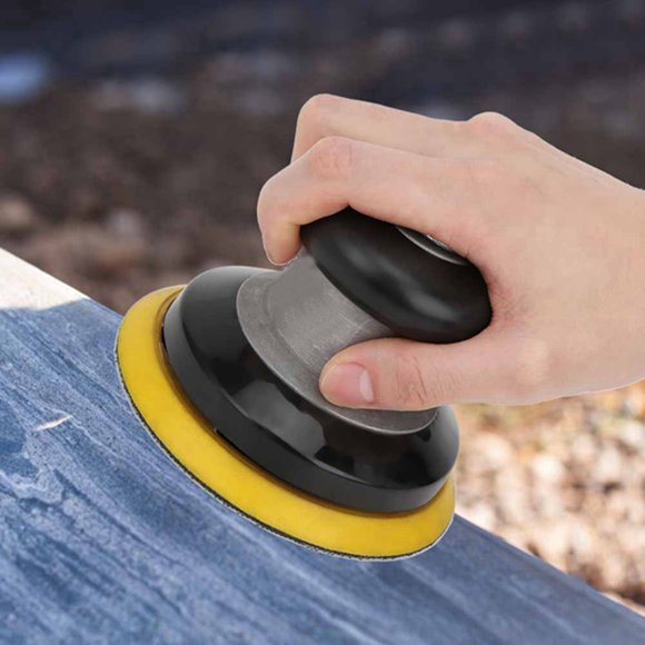 Pneumatic Sander,5inch 125mm Pneumatic Polishing Air Orbital Sander Pneumatic Polishing Sander Revolutionary Design