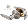 thumbnail image 1 of MANREN Lever Keyed Entry Door Lever Handle Lock, Universal Door Knob Hardware (MR802ET), 1 of 6