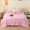 Pink, variant on Clearance! Cool Summer Quilt, Lightweight Air Conditioning Blanket - Machine Washable Thin Throw, Breathable Cotton Blend, Soft Couch Blanket - Navy, Pink, Khaki, Gray, Green
