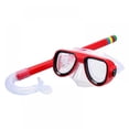 thumbnail image 1 of PENGXIANG Ensemble de Plongée pour Enfants Antibuée Équipement de Snorkeling Respiration Libre Haut Sec Masque de Snorkeling Anti-Fuite, 1 of 5