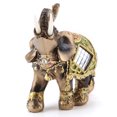 thumbnail image 2 of Figurine d'Éléphant, Statue d'Éléphant en Résine Feng Shui Chanceux, Fond Vert, 2 of 8