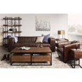 thumbnail image 2 of Salzburg Club Chair Dark Brown Leather, 2 of 4
