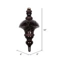 thumbnail image 2 of Vickerman MT198775D 10 Po. Ornement de Dessus en Filet Pailleté Bonbon Chocolat, 2 of 2