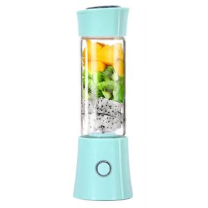 Jinsinto Mélangeur portable (puits) Mélangeur de jus, milkshake, jus de fruits et légumes, mélangeur, Mini USB Smoothie Blender, pour le sport et les voyages à domicile