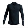 thumbnail image 2 of Agiferg Long Sleeve Workout Clothes Basketball Running Quick-drying Clothes Sportswear, 2 of 2