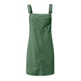 thumbnail image 4 of 2025 Robes Maxi Trapèze en Velours Côtelé pour Femmes Petite Robe Mini à Boutons Ajustables Robes d'Été pour Femmes Plage avec Manches Robe à Bretelles Boutonnée Robes d'Automne Quotidien Hiver Bavette, 4 of 6