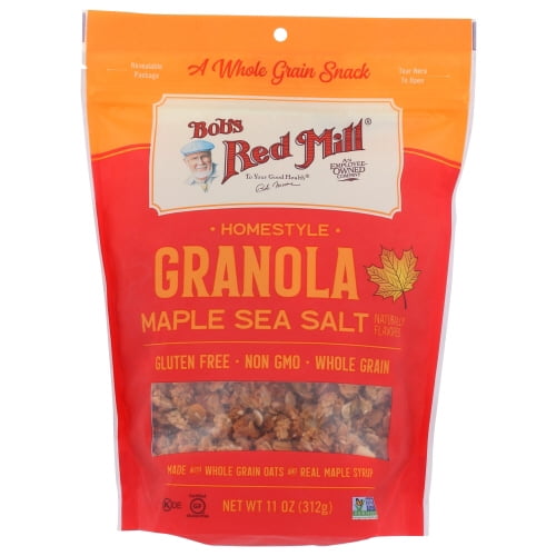 Bobs Red Mill Granola Hmstyl Mple Ssalt, Case of 6 X 11 Oz