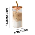 thumbnail image 2 of RKSTN coffee mug 350ml Coffee Glass Cup High Appearance Milk Tea Coffee Cup, 2 of 6