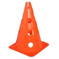 thumbnail image 1 of Bangcool Sport Cone Plastic Multifunctional Football Training Cone Soccer Cone with Holes, 1 of 10