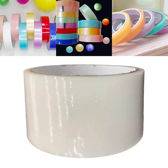 Funny Decompression Toys Creative Sticky Ball Rolling Tapes for Toy Party for Game Milky