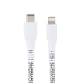 thumbnail image 1 of Onn. 6 FT./1.8 m USB-C to Lightning Braided Cable, 1 of 4