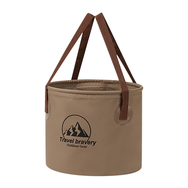 Outdoor Travel Camping Multifunctional Handheld Portable Large Capacity Telescopic Car Folding Water Bucket 20L