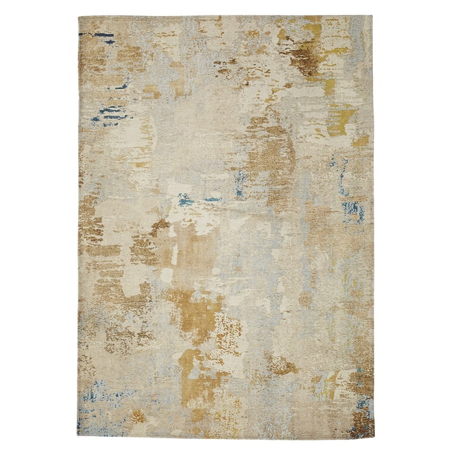 Tapis d'Intérieur Lavable Sparx pour Salon, Entrée, Chambre, Chambre d'Enfant, 4 Pi x 6 Pi