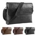 thumbnail image 2 of LOVEVER Mens Leather Bags Messenger Bag Briefcase Satchel Shoulder Handbag Cross Body, 2 of 10