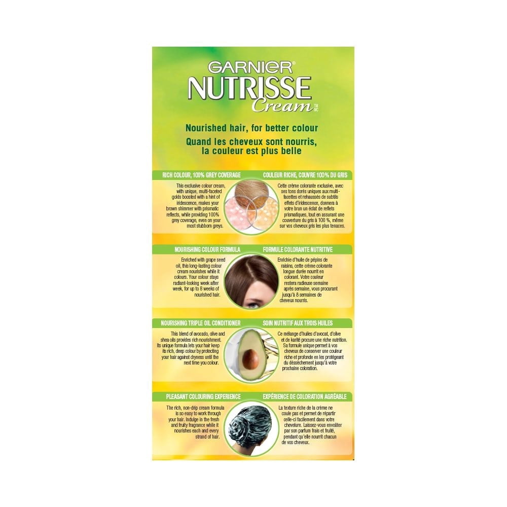 Garnier Nutrisse Ultra Crème, Coloration Permanente, Longue-Durée