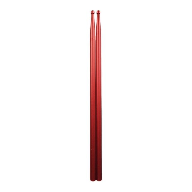 Esquirla 2 Pcs Tambours en Alliage d'Aluminium pour Enfants Débutants Rouge