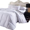 thumbnail image 2 of Royal Hotel Bedding Goose Down Comforter King 300 Thread Count 100% Cotton Dobby Checkered Shell 600FP 40 Ounce Down Fill, 2 of 5