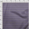 thumbnail image 2 of oneOone Cotton Poplin Fabric Chevron & Swirl Ikat Decor Fabric Printed BTY 56 Inch Wide, 2 of 4