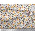 thumbnail image 2 of Soimoi Rayon Fabric Leaves & Reindeer Animal Print Fabric by Yard 56 Inch Wide, 2 of 3