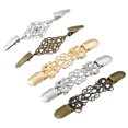 thumbnail image 1 of Unique Bargains 5 Pack Vintage Sweater Clips Swirl Cardigan Collar Dress Shawl Clips, 2 Styles, 1 of 6