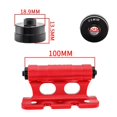 thumbnail image 4 of Baohd Bike Fork Mount Car Rooftop Carrier Holder Bike Stand Aluminum Alloy Bracket Red, 4 of 9