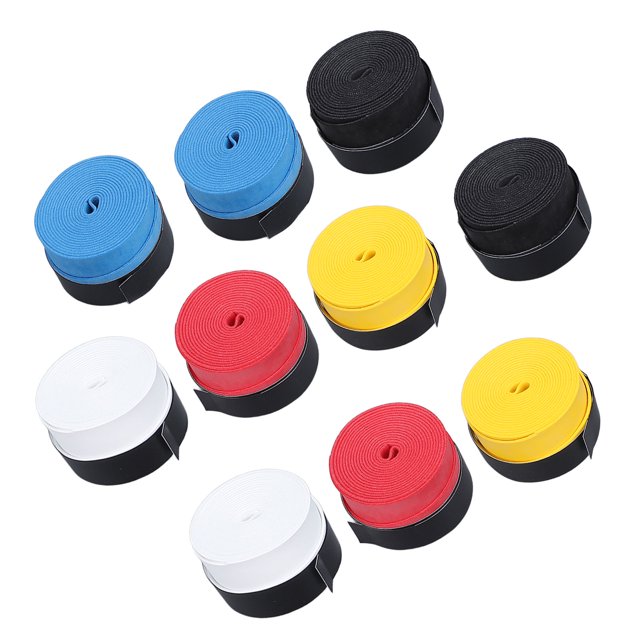 Tennis Racket Grip Tape,10Pcs Anti Slip Tennis Grip Tape Tennis Grips Overgrip for Tennis,