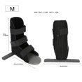 thumbnail image 1 of TOPINCN Foot Support, Orthosis Brace Support,3Sizes Adult Leg Fixation Protector Ankle Strap Support Foot Orthosis Plantar Splint Brace, 1 of 3
