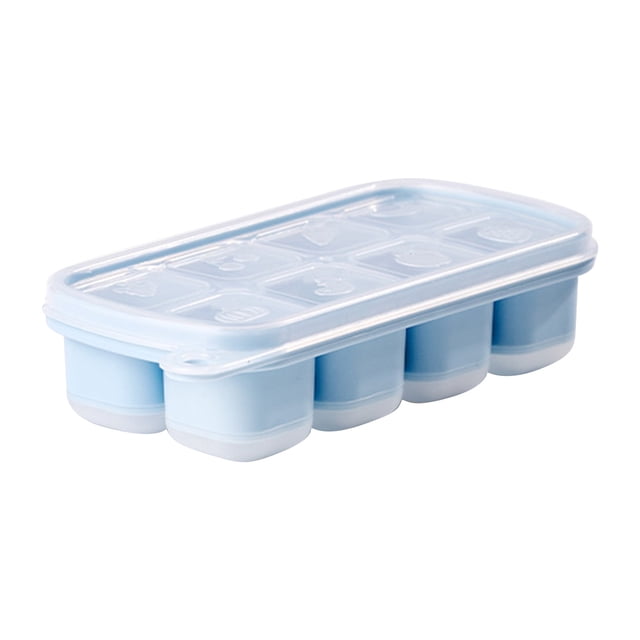 PEONAVET Ice Lattice Press Ice Cubee Moldd Home Ice Compartment Ice Box Storage Frozenn Ice Cubee Model Kitchen Creativee Ice Compartment Ice Box