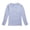 Grey, variant on Teen Kids T Shirt Long Sleeve Pink Shirt Crewneck Top Tees Shirts Cotton Kids Sweatshirt Girls Uniform Shirts 10-11 Years