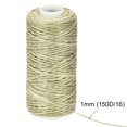 thumbnail image 4 of Unique Bargains Khaki Polyester Waxed Leather Sewing Thread, 55 Yards, 4 of 6