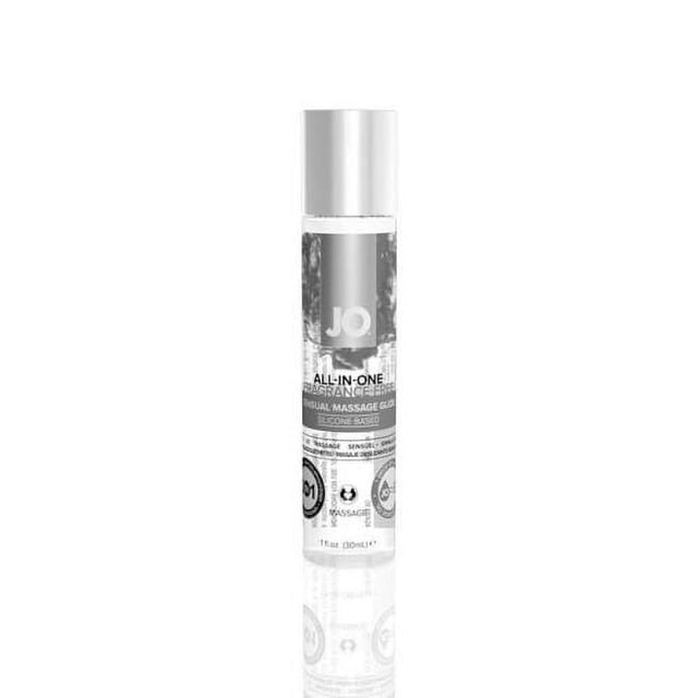 JO All-In-One Sensual Massage Oil, Scented, Nourishing and Hydrating, Silicone-Based Gel