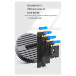 M.2 Dual Protocol SSD Solid State Drive Box NVME/SATA10G External Mobile Hard Drive Base Type -C3.1 Gen 2 SSD