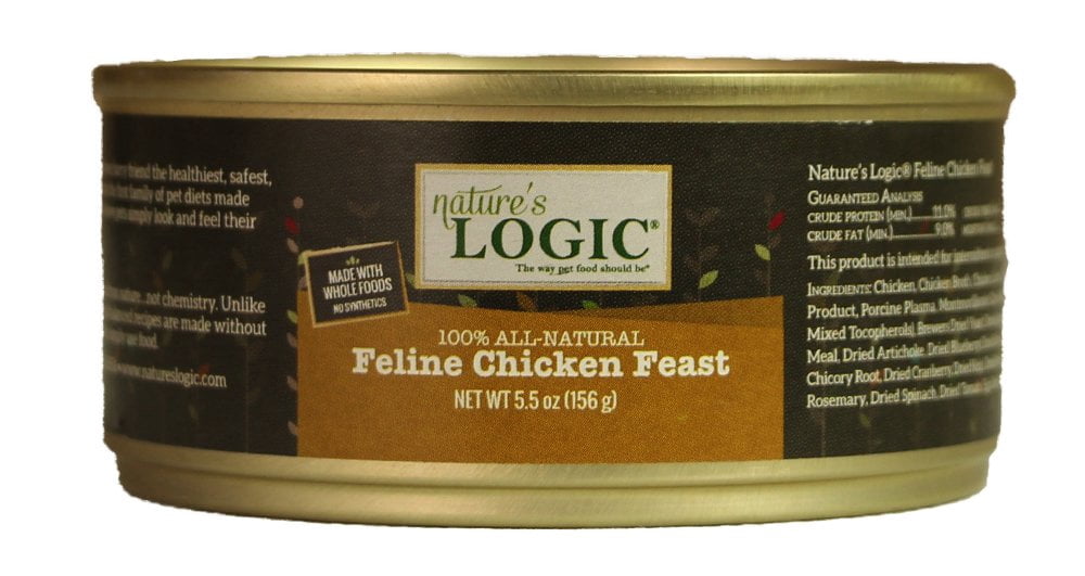 Nature'S Logic Feline Chicken Feast, 24/5.5Oz