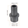 thumbnail image 2 of Unique Bargains UPVC Reducer Pipe Fitting 25mm OD 20mm Barbed, 3 Pack Straight Coupling Adapter Connector, Grey, 2 of 5