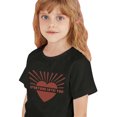 thumbnail image 4 of Cathalem T-shirt à Manches Courtes pour Garçons, Mode Graphique, Col Rond, Chandail Mignon, Crop Top Basique pour Fille, Noir 14, 4 of 4