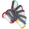 thumbnail image 4 of Vonky Ultra Big Size Carabiner Large D Button Sponge Handle D-Ring Shape Buckle Buckle D-Ring Shape Aluminum Alloy Sponge Shopping Hook Random Color, 4 of 8