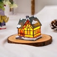 thumbnail image 2 of PENGXIANG Christmas Village LED Lighted Christmas Village Houses with Figurines  Christmas Village Collection Indoor Room Decor - Collectible Buildings, 2 of 14