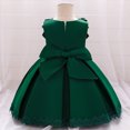 thumbnail image 4 of Wedding Dress for Girls Kids Girls Ruffled Princess Bridesmaid Pageant Gown Birthday Party Wedding Dress Party Dress for Girls Princess Dress for girls Birthday Dress, 4 of 8
