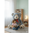 thumbnail image 5 of PLUSH GREY BEAR, 5 of 5