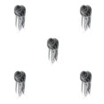 thumbnail image 2 of Maytalsory Extension de Queue de Cheval pour Femmes Coiffure Accessoire Simple avec Novateur et Unique 1B 171t60 5Ensemble, 2 of 6