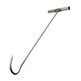 thumbnail image 2 of jifeng Meat Hook Kitchen Drain Cover Lifter Sewer Rigid Tool Hook Manhole Hook Tool 60cm, 2 of 9