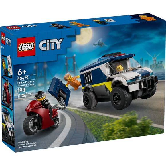 LEGO City Le fourgon pénitentiaire – Jouet de construction 60479