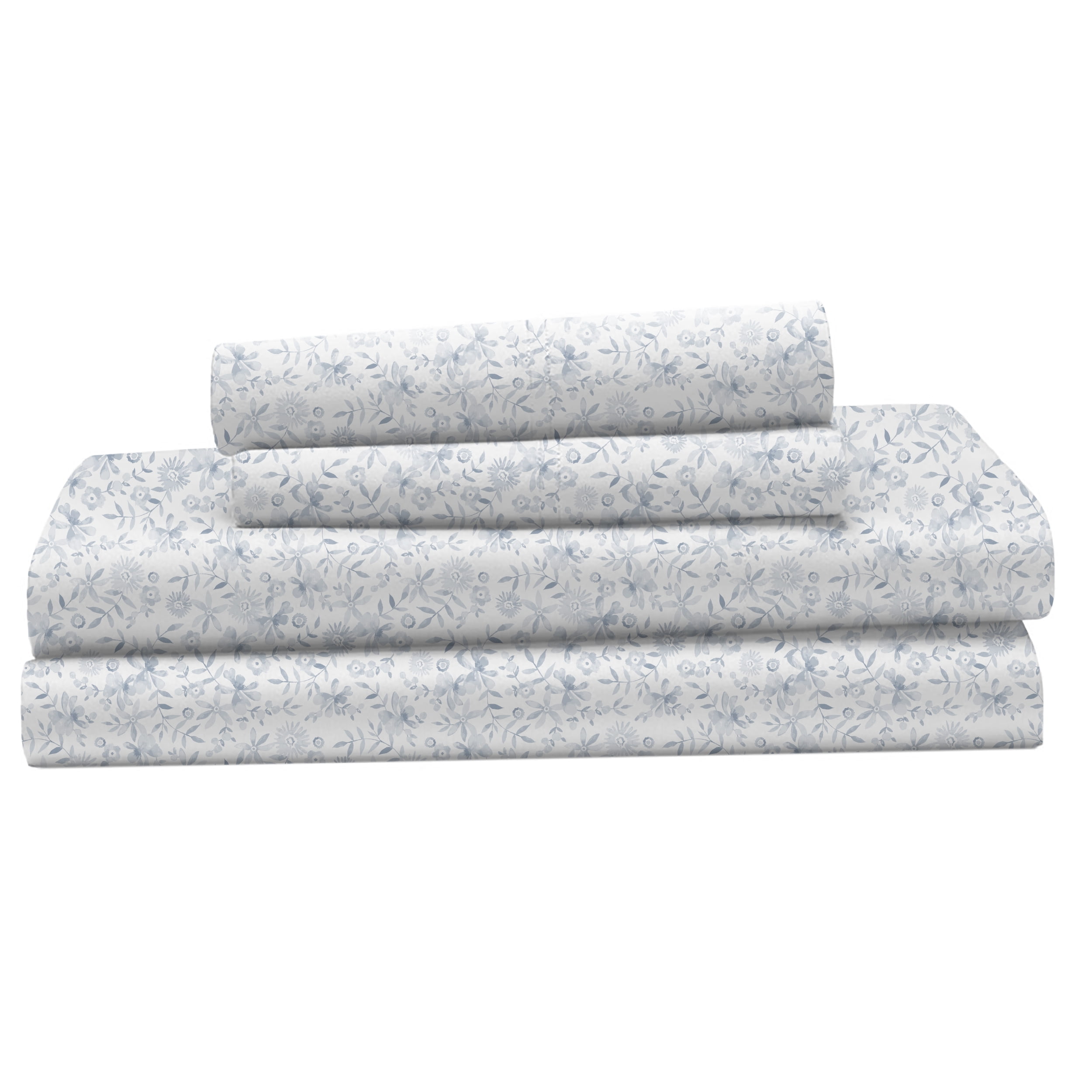 Ensemble de draps 100 % coton à contexture de 400 fils Hometrends