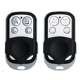 thumbnail image 1 of Clearance! Electrical Tools 2Pcs Garage Door Opener Remote 433Mhz Remote Garage Door Opener Remote for Light Switches Garage Door and Roll Up Door Switches One Size Multi-Color, 1 of 9
