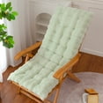 thumbnail image 2 of SLYNSHome Clearance Lounger Cushions for Outdoor Furniture Rocking Chair Cushions for Indoor Rocker Non-Slip Soft Chair Pads - Green, 2 of 6