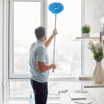 thumbnail image 2 of Bdday Car Cleaning Brush Telescopic Household Cleaning Ceiling Fan Brush Fan Blade Removal Brush Ceiling Fan Blade Cleaning Duster Fiber Cleaning Brush Squeegee for Window Cleaning, 2 of 3