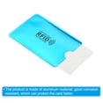 thumbnail image 4 of Uxcell RFID Blocking Sleeves Identity Theft Prevention Credit Cards Secure Protector Holders Sleeves Blue 12 Pack, 4 of 6